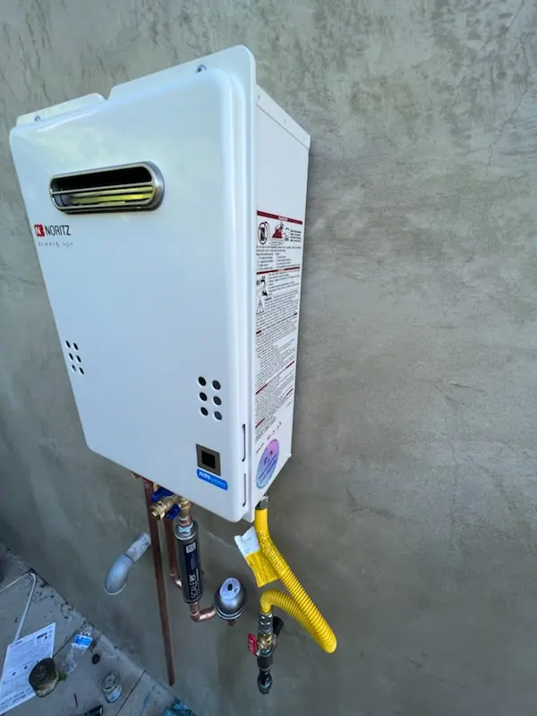 Tankless water heater installation for Robertsdale homes